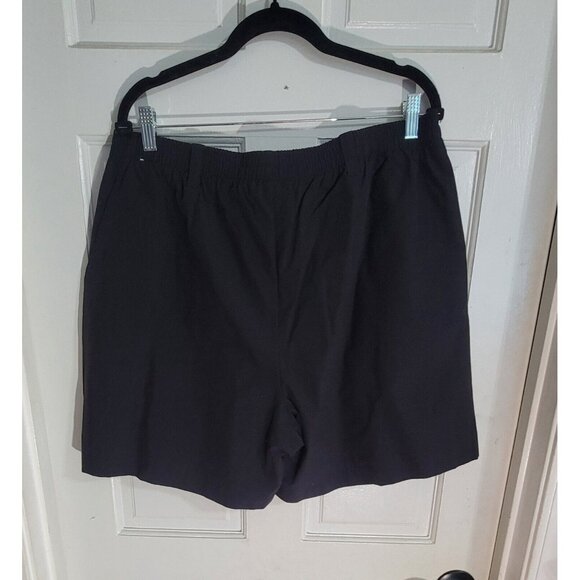 Nike Mens Black Drawstring‎ Shorts With Pockets Elastic Waist Mesh Lined Size XL - Picture 4 of 10